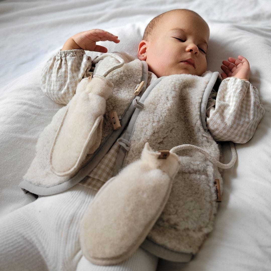 Zaffiro Bodywarmer | 98/104 Beige - Afbeelding 4